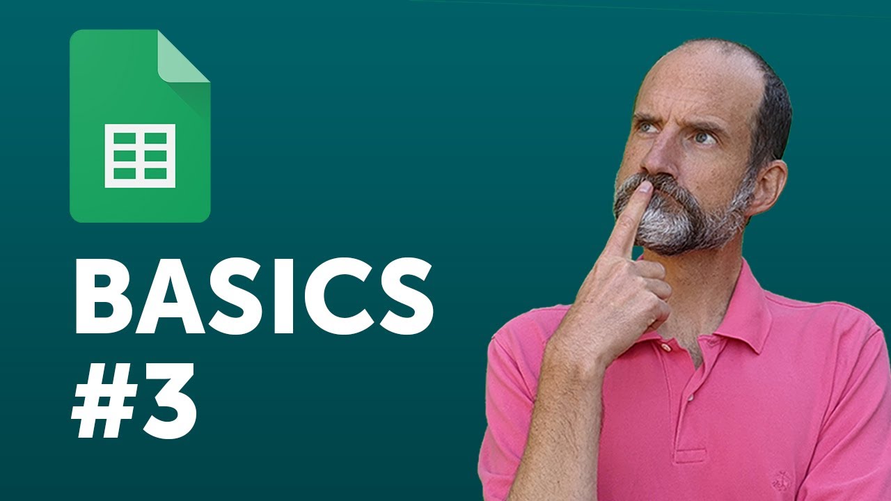 Google Sheets Basics #3 - Use Cell References