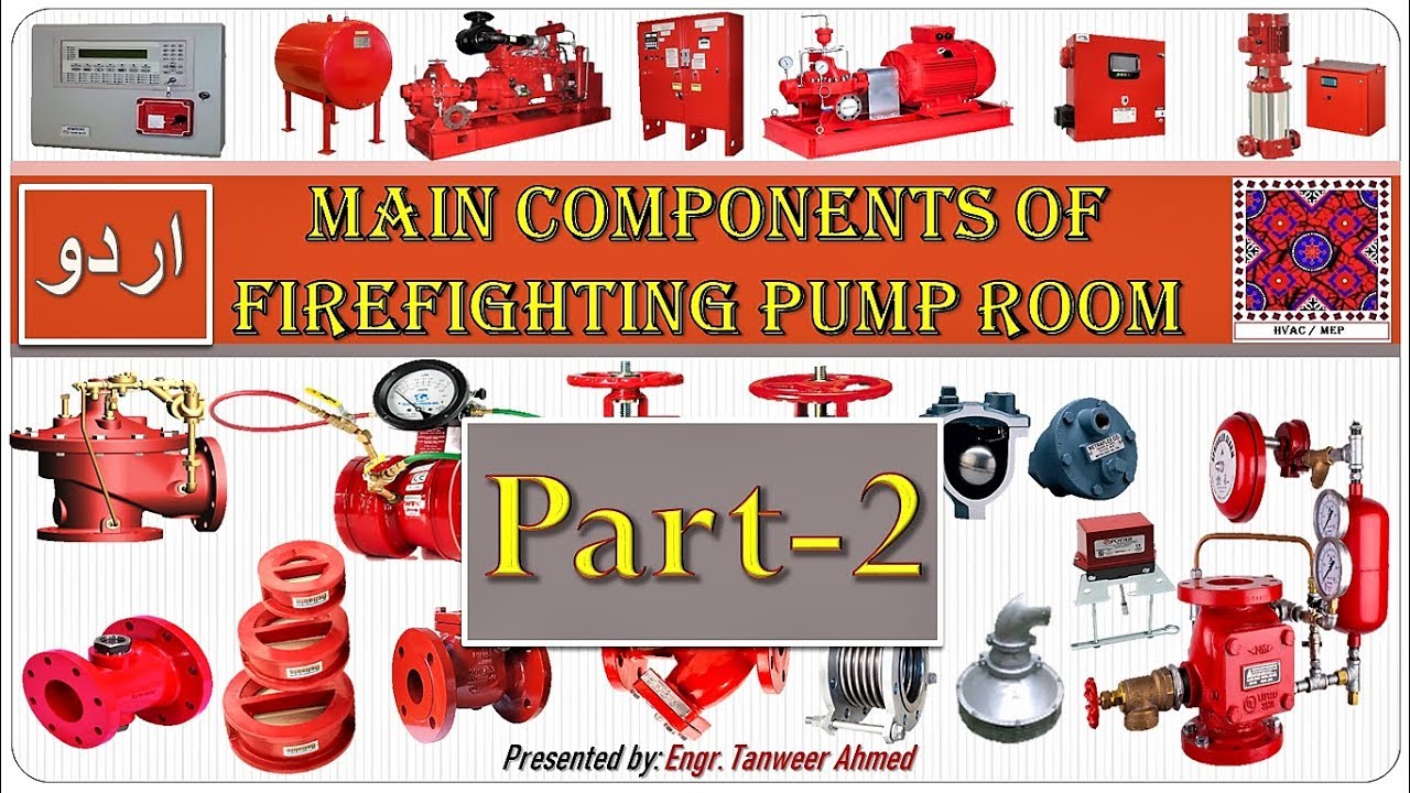 Main Components of Fire Fighting Pump Room | Part-2 | in Urdu/Hindi
