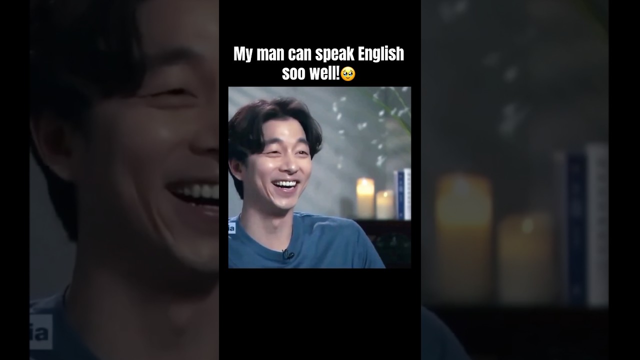 😱My man can speak English soo well🥹🫠|| Gong Yoo&hearts;️ Squid game 2 #kdrama #squidgame #fyp #edit