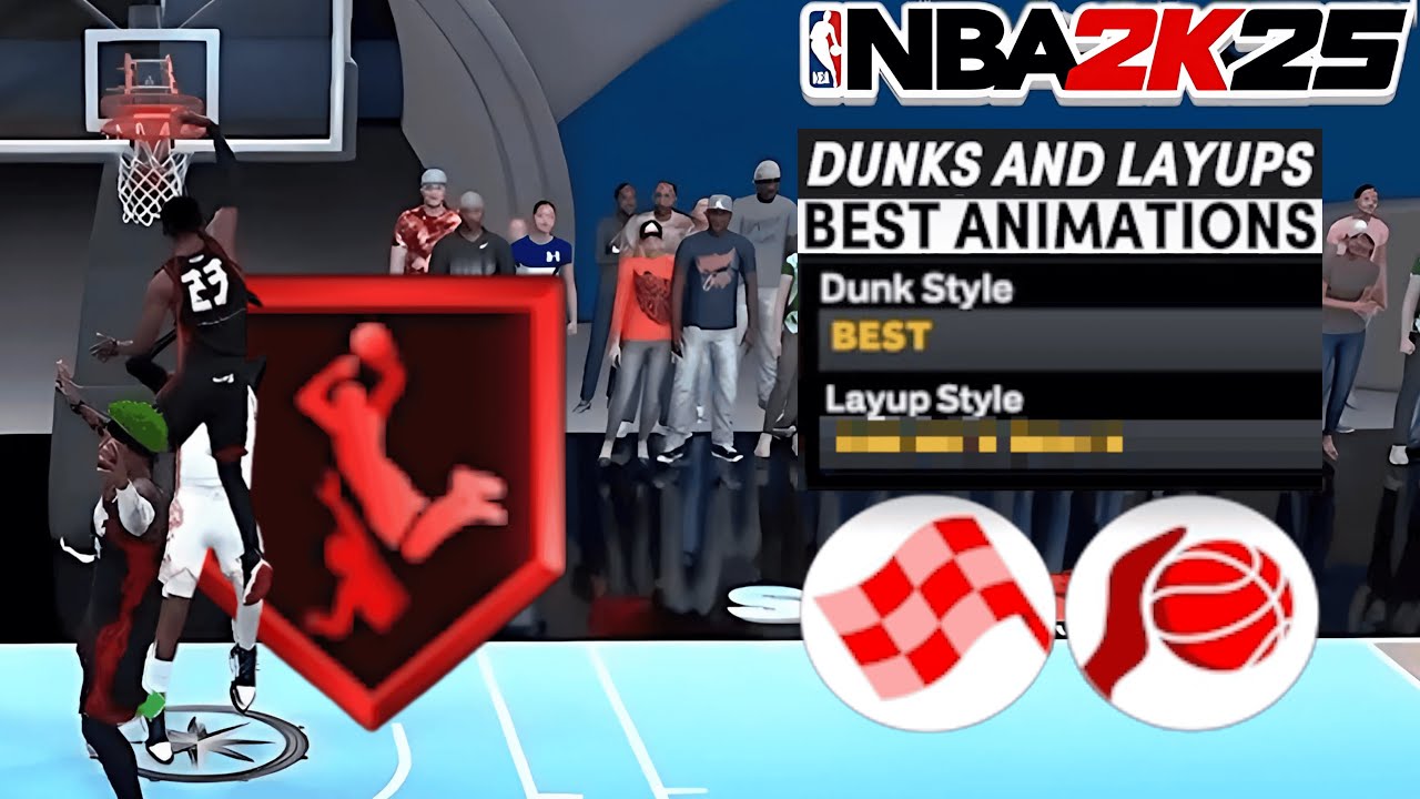 BEST NBA 2K25 DUNKS + LAYUP PACKAGE FOR EVERY BUILD (SEASON 5) • BEST SLASHER ANIMATIONS/DUNK STYLE