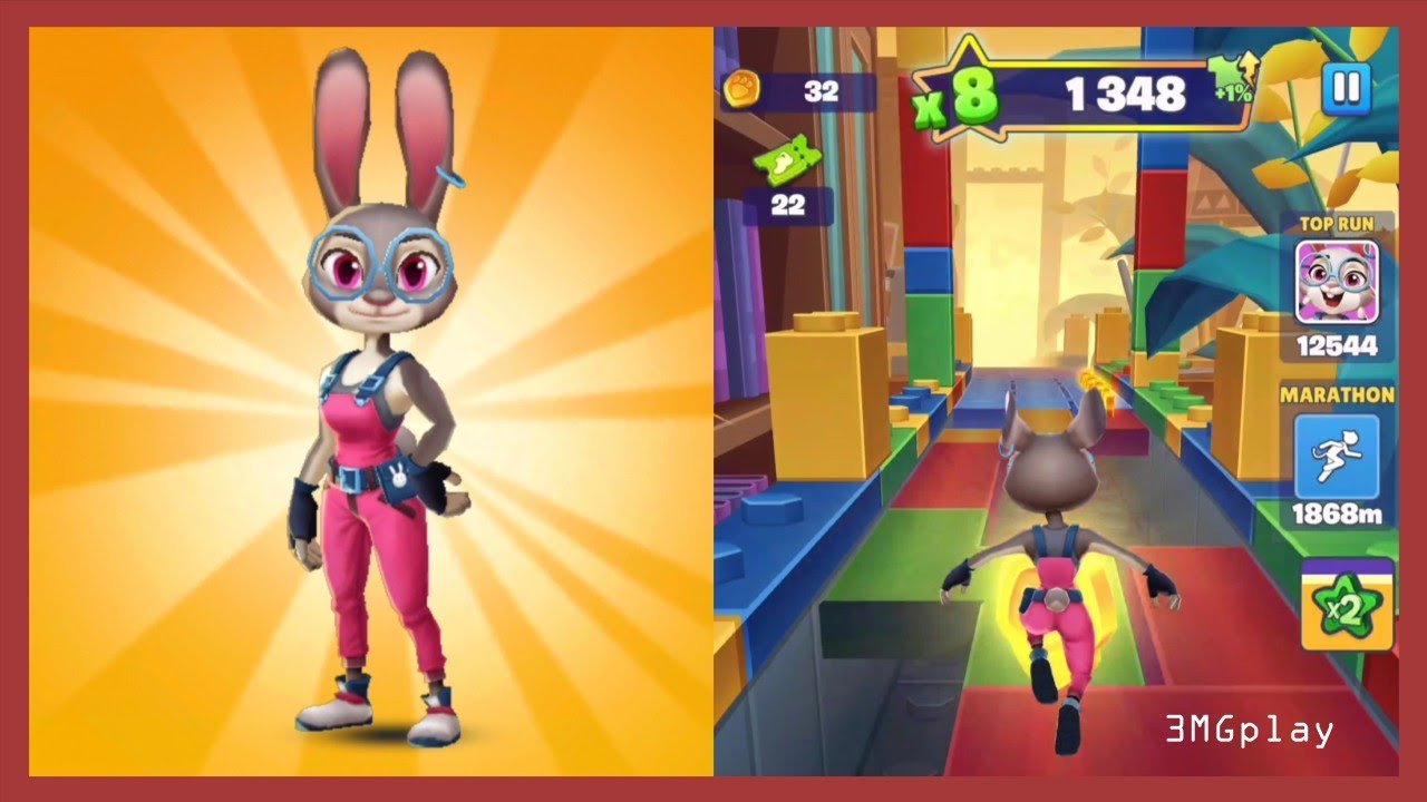 BUNNY - Runner Heroes Gameplay (part.02)