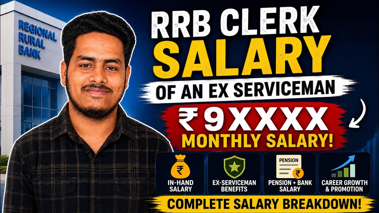 RRB Clerk Salary Slip 2026| RRB Clerk Salary of an Ex-Serviceman in 2026