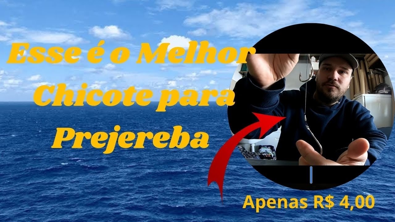 Faça esse Chicote e Pesque Muitas Prejerebas 🎣 O Melhor Chicote Para Prejereba