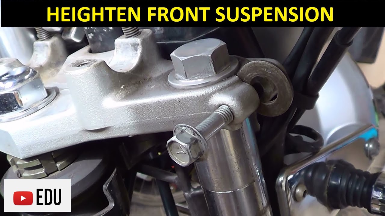 Tips dan Cara Meninggikan Shock Absorber Depan Sepeda Motor