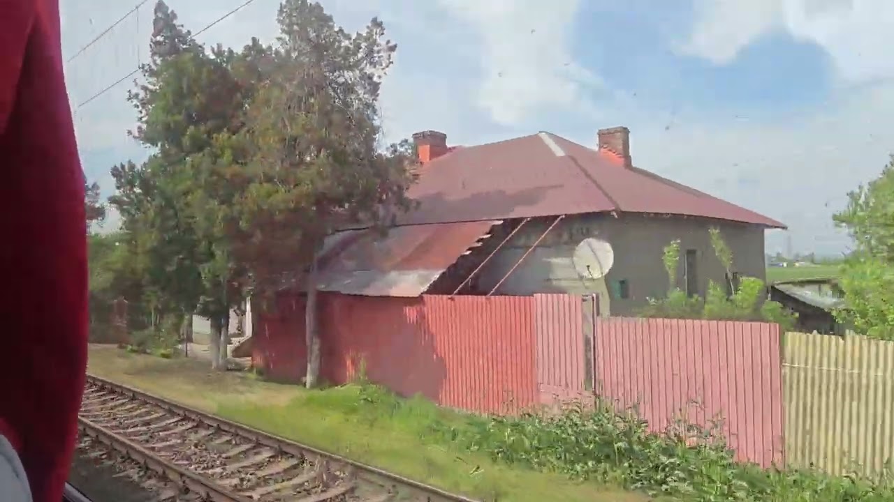 (4K-60fps)Călătorie Buzau-Bucuresti Nord cu trenul TFC R-E10052(Retur)