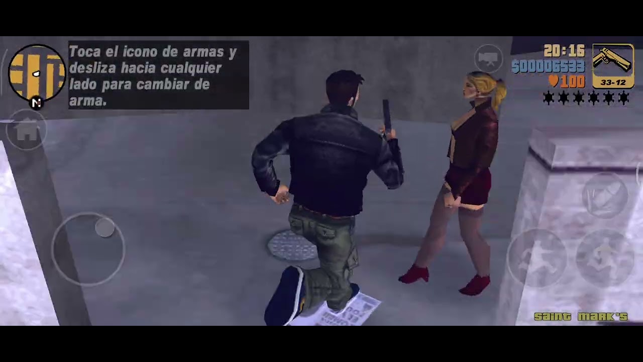 Chulo con escopeta - GTA III (Android)