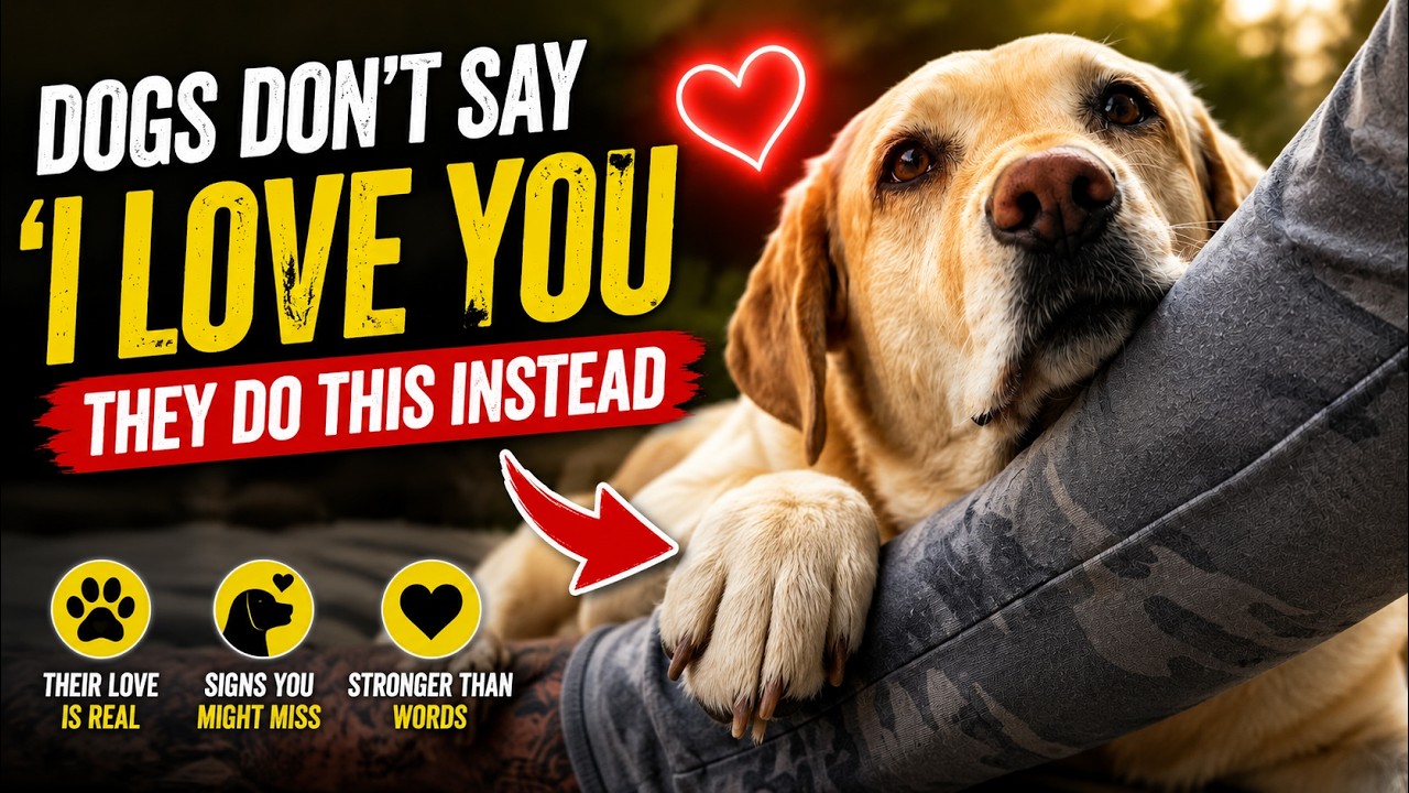Dogs Don’t Say ‘I Love You’ — They Do This Instead