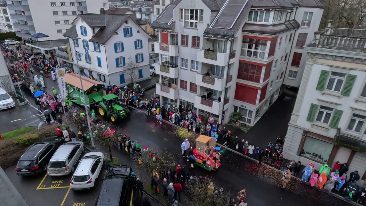 Bartliumzug Brunnen Fasnacht 2026 Vierwaldstättersee