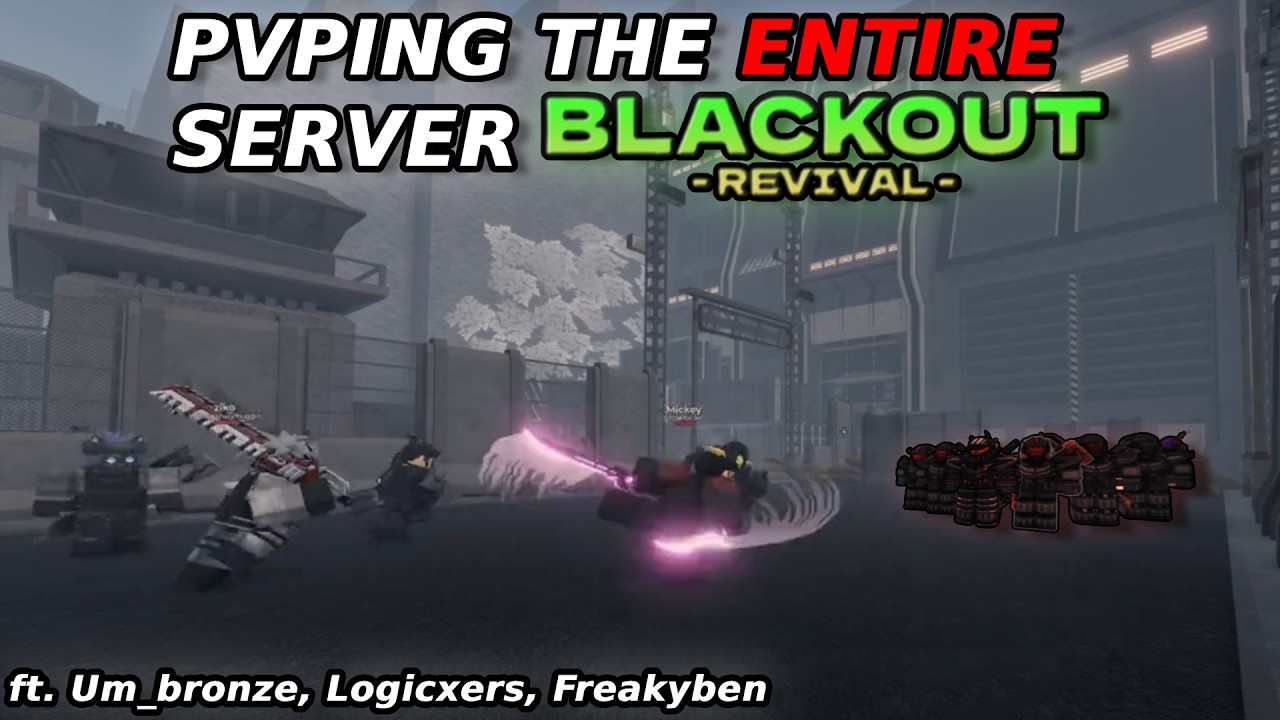 PVPING THE ENTIRE SERVER | Blackout Revival |