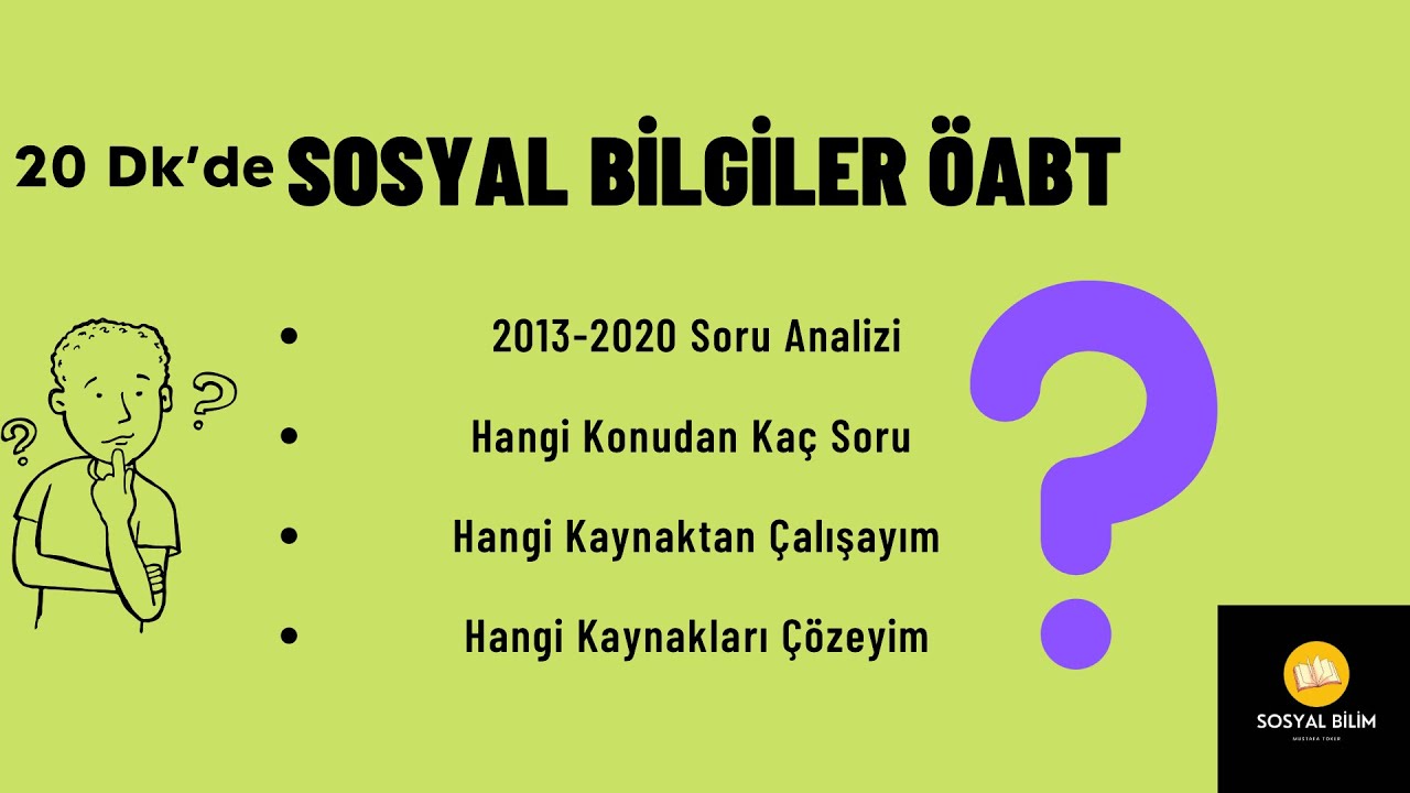 2022 ÖABT Sosyal Bilgiler-Tüm Merak Edilenler (KPSS’ye Nasıl Hazırlanırım ? )