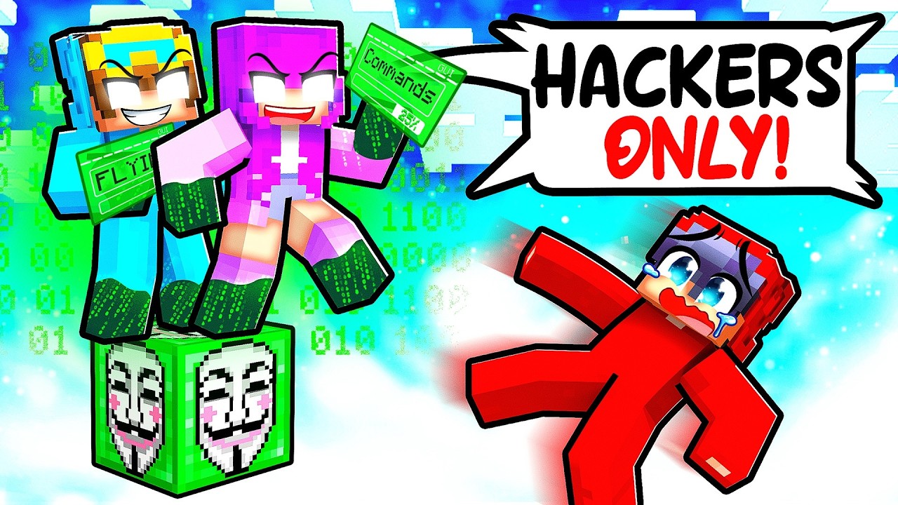 One Boy on a HACKER ONLY ONE BLOCK!