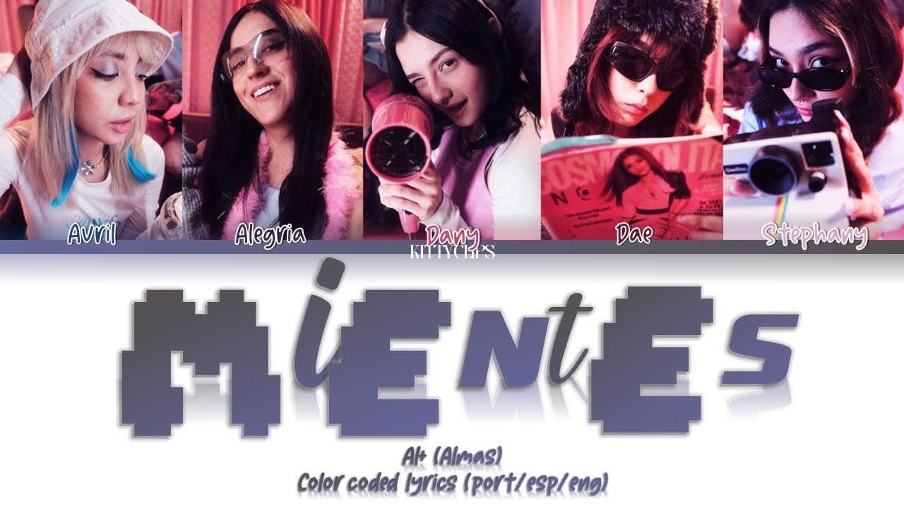 ALMAS - Mientes (Color Coded Lyrics) (Port/Esp/Eng)