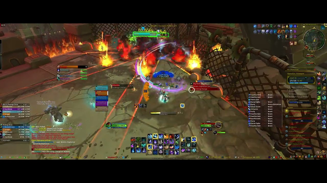Dungeons S3: Floodgate 14 Frost Mage