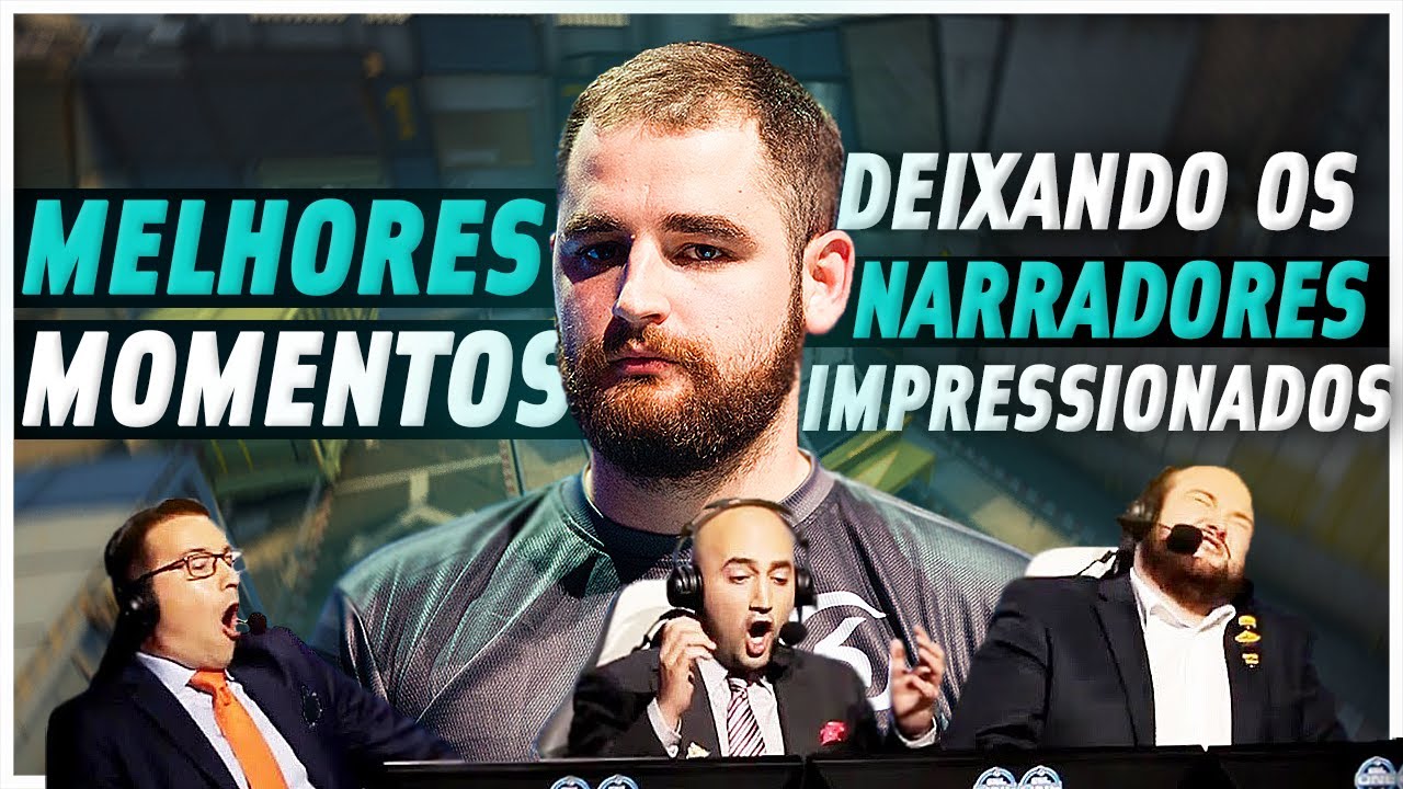 15 vezes que o Fallen deixou os narradores em choque | Melhores momentos no CSGO