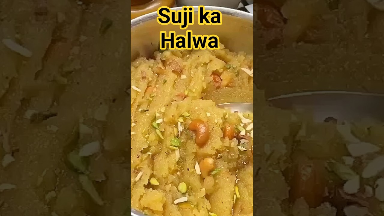 Suji ke halawe ki recipe 