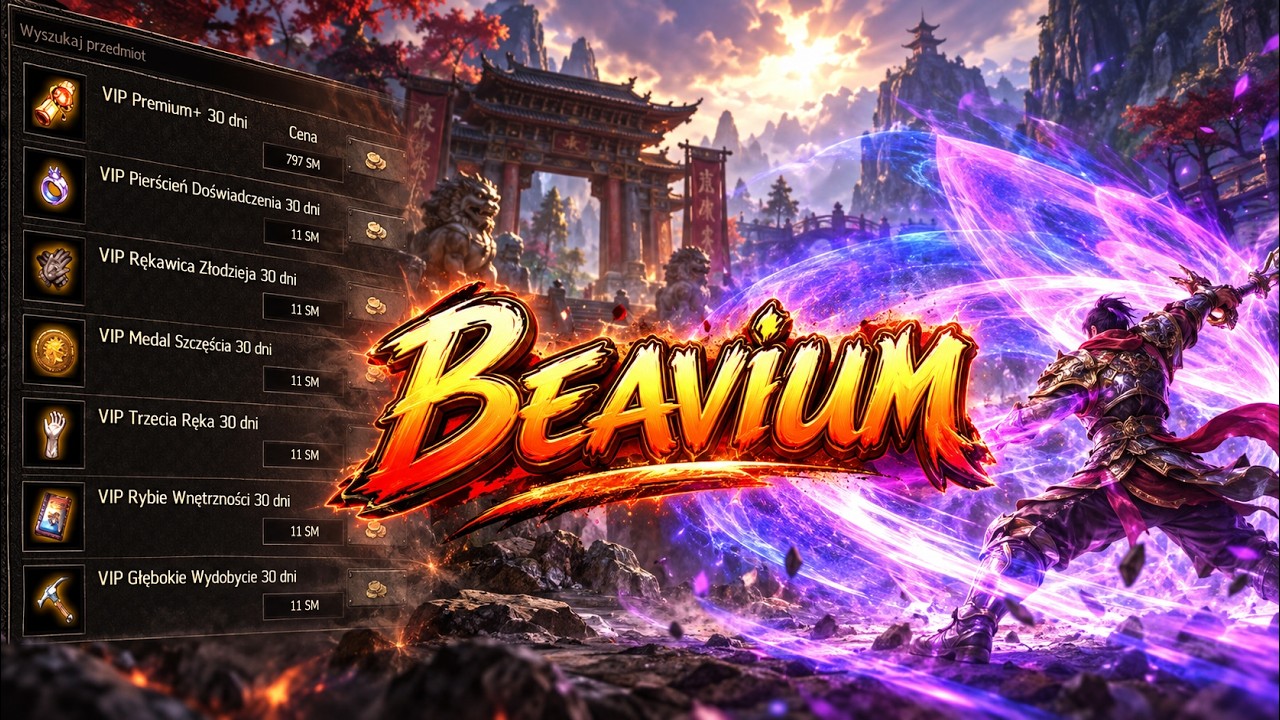 BEAVIUM MT2 - znamy CENY IS! | zmiany balansu klas | TOP 3 zarobki na start! | KONKURS 5x VIP