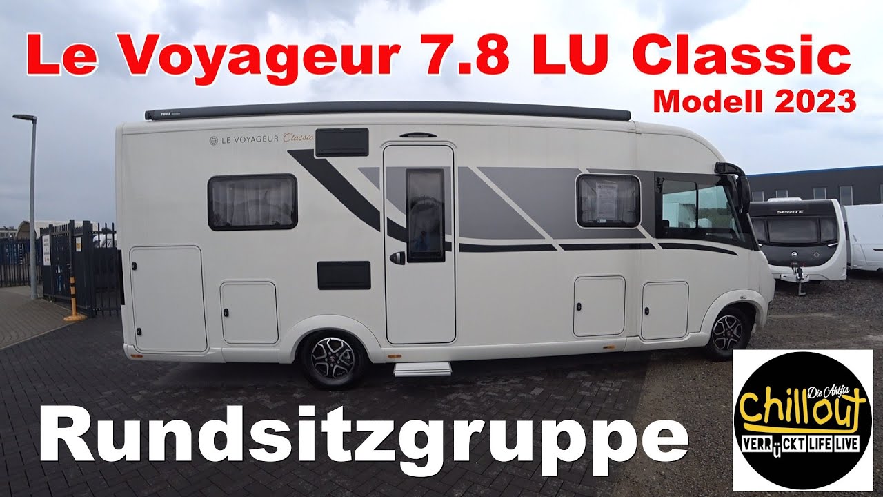 Raumwunder👍Wohnmobil Le Voyageur 7.8 LU Rundsitzgruppe❤️