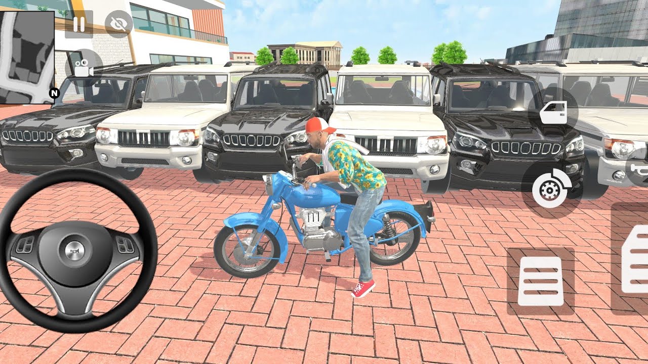 🤠 Indian Thift auto simulator🎮Franklin Purchase🆕luxury Scorpio modify collection👉buy india showroom🎮
