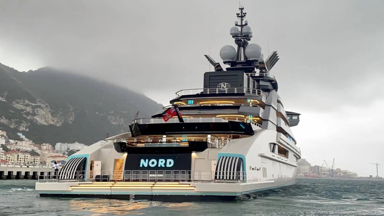 NORD  New SUPERYACHT with its own HELICOPTER