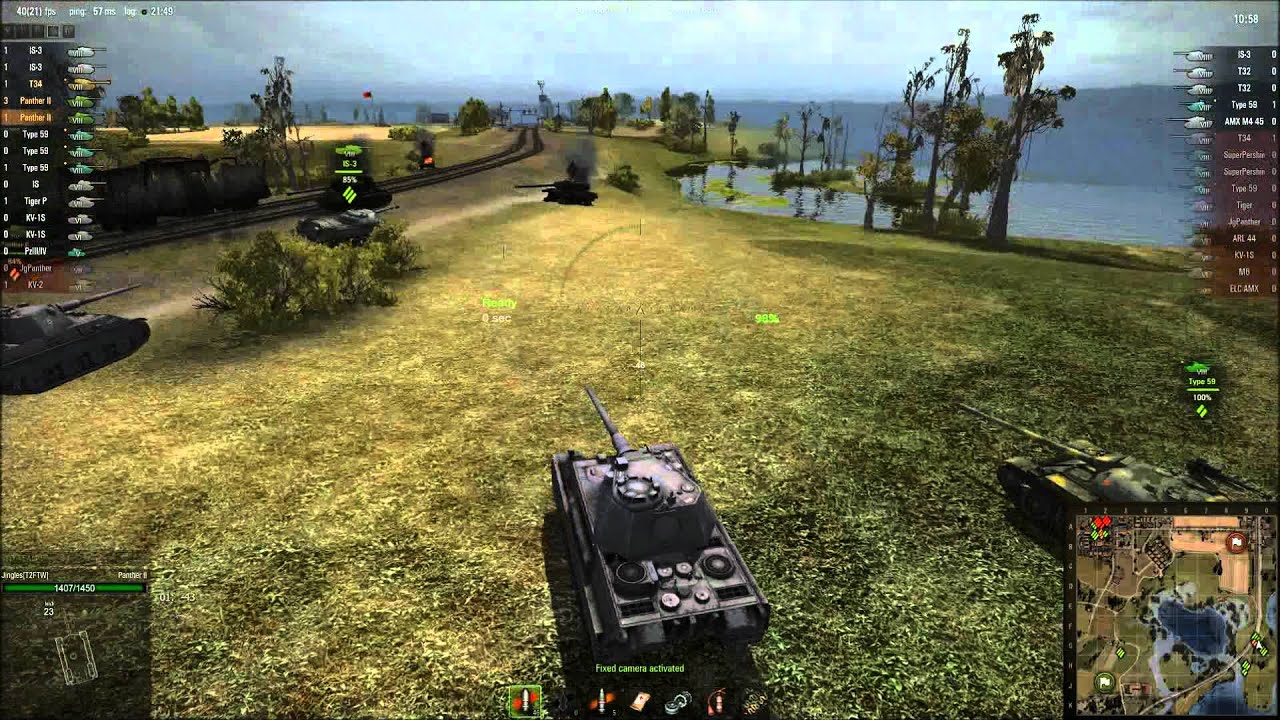 World of Tanks - Panther II Tier 8 Medium Tank - Crouching Tiger, Hidden Panther