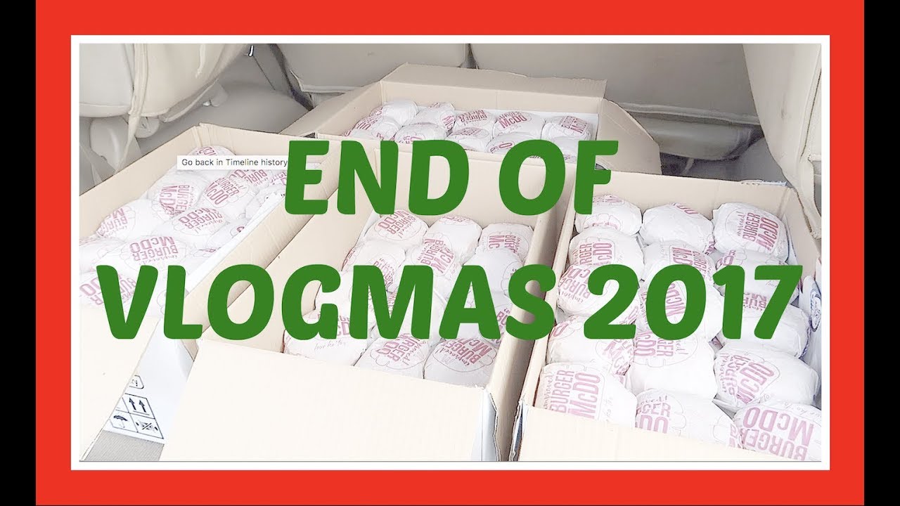 VLOGMAS Day24-25: 270 Burgers & Smiles | Anna Cay ♥
