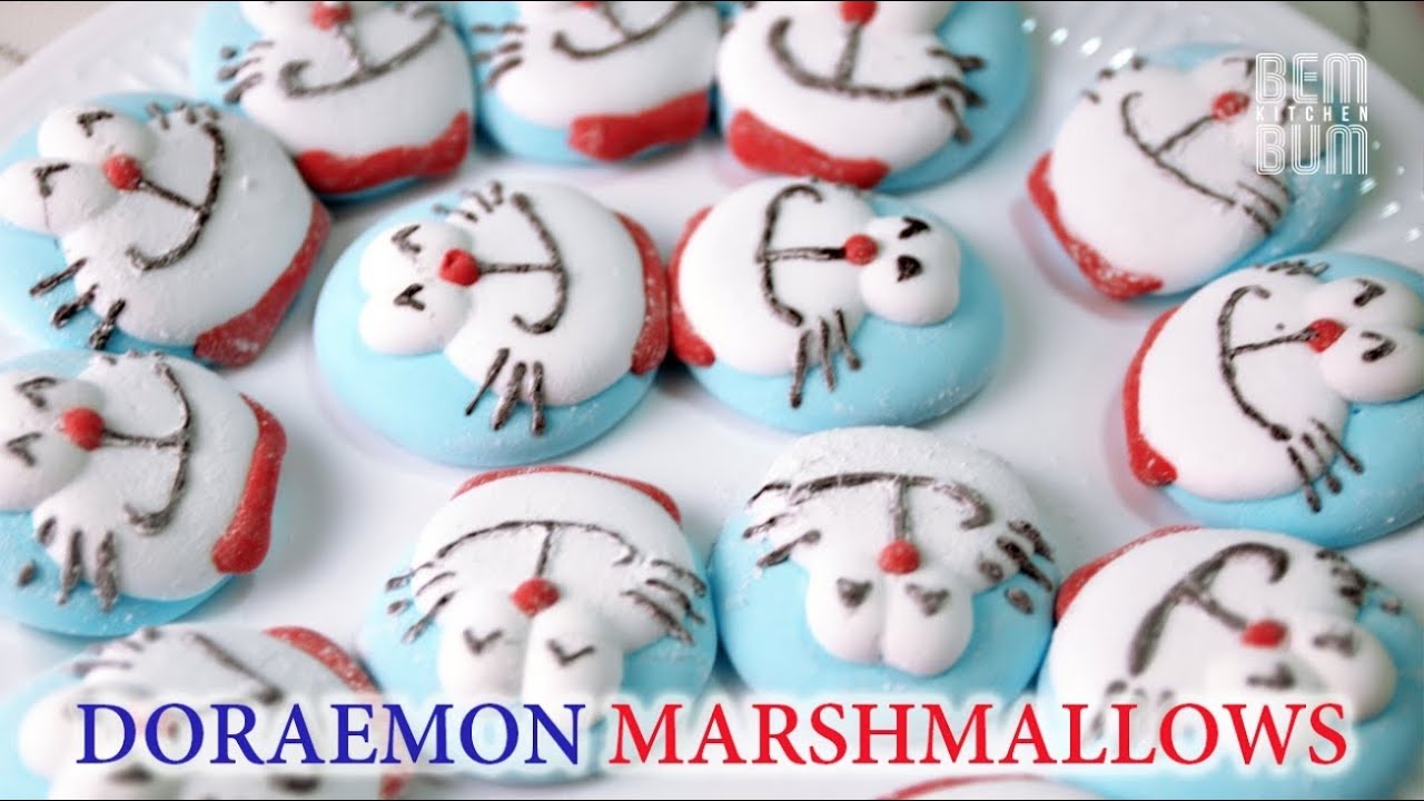 How to Make Doraemon Marshmallow!