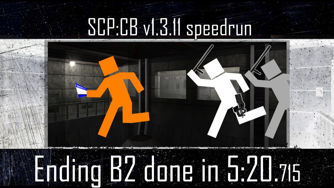 SCP: Containment Breach v1.3.11 speedrun - Ending B2 done in 5:21 on Set Seed