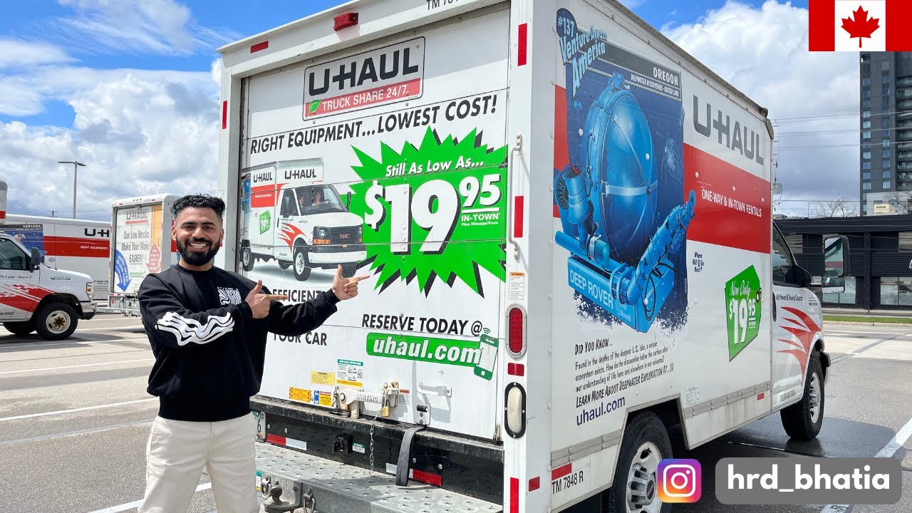 How to Book a UHAL Rental Truck for moving? | Only $19 | Cheapest Truck Rental in Canada and USA