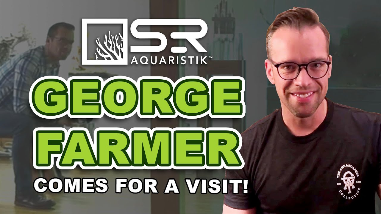 George Farmer comes for a visit! EPIC Aquascape and Hardscape Materials with SR Aquaristik USA