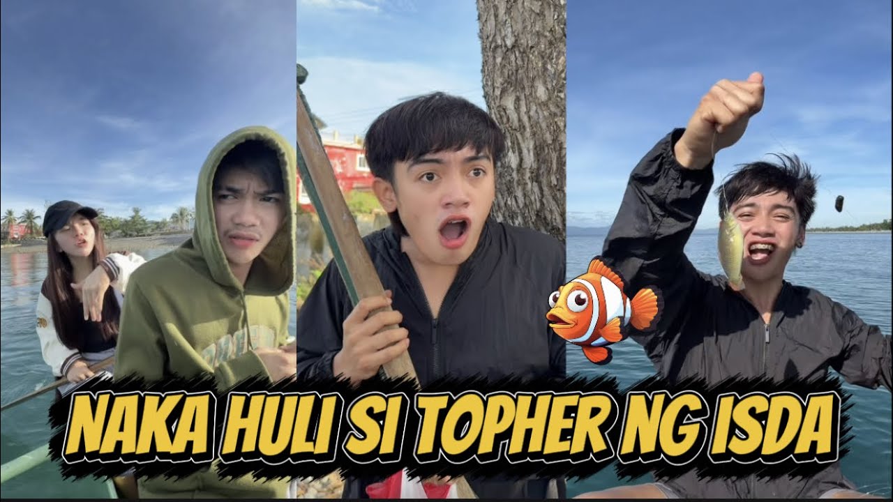 Naka huli si Topher ng isda sa Dagat | FUNNY VIDEOS GOODVIBES | @JerovinceFamOfficial22 