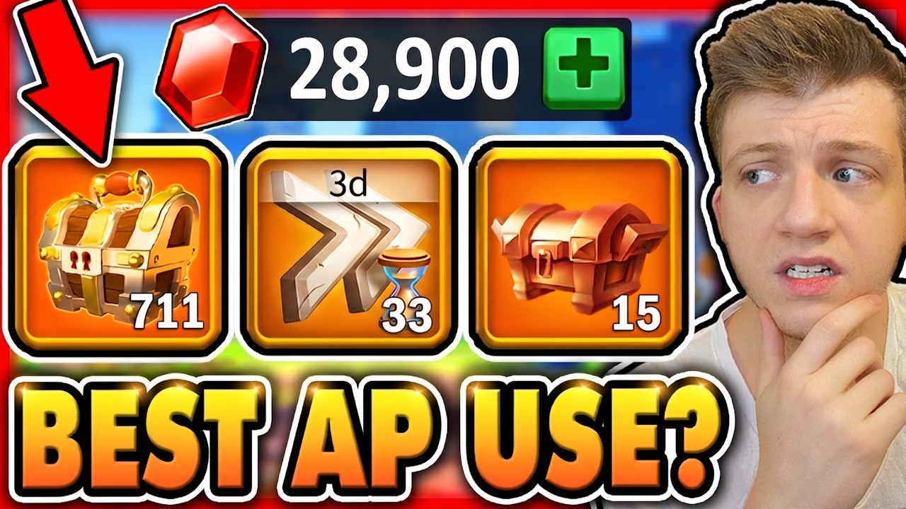 He Spent 700,000 AP on MARAUDERS... INSANE Loot! Rise of Kingdoms Best AP Use