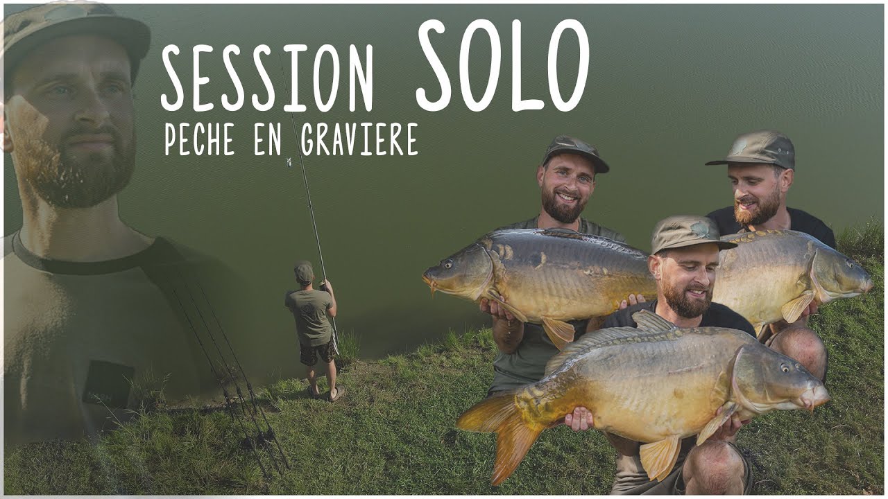 Session SOLO: Pêche en gravière - Pêche à la carpe 2021