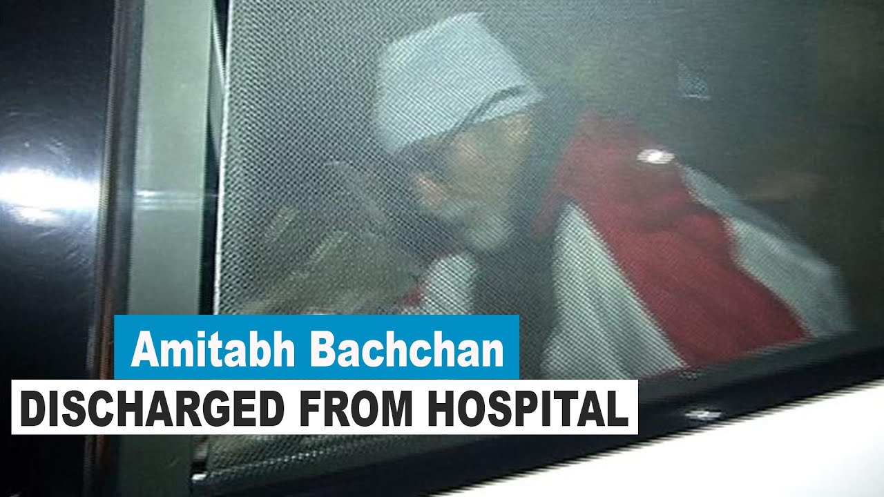 Amitabh Bachchan discharged from Mumbai hospital