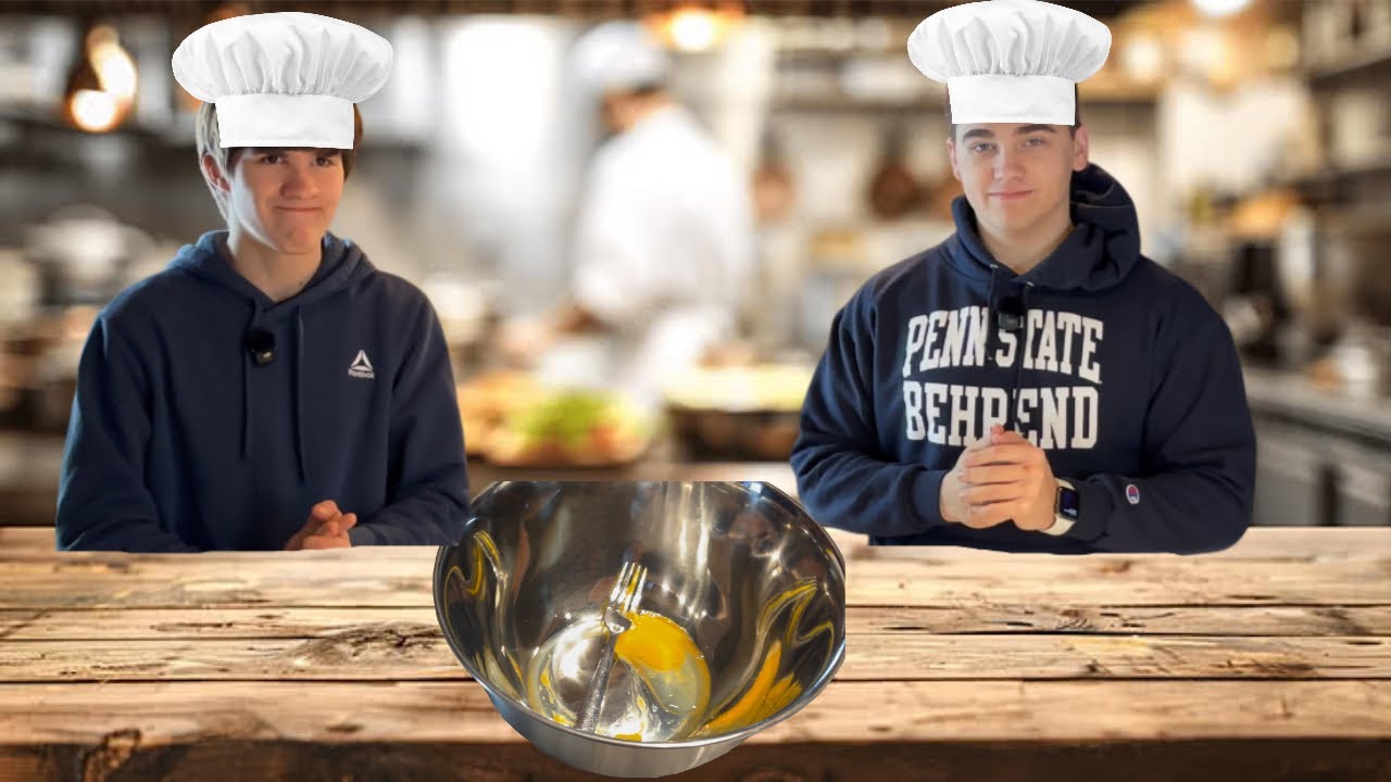 Watch Two Heroic Men Perfect a Cake With No Recipe