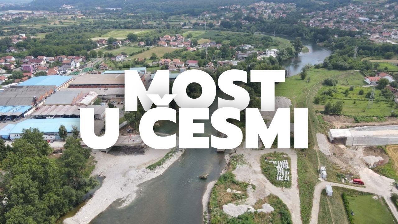 Pogledajte kako napreduju radovi na mostu u banjalučkom naselju Česma