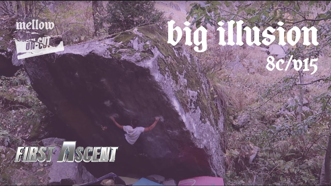 UNCUT: Stefan Scarperi - Big Illusion (8C/V15) First Ascent
