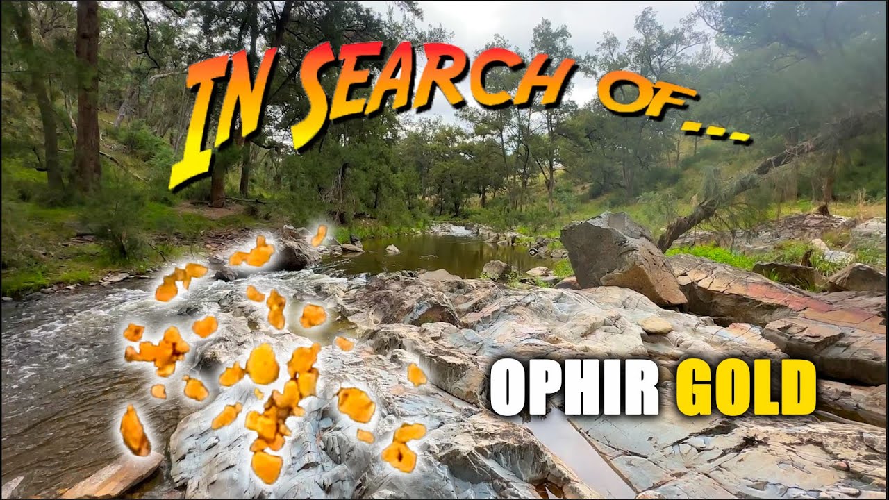 Fossicking Gold at Ophir NSW