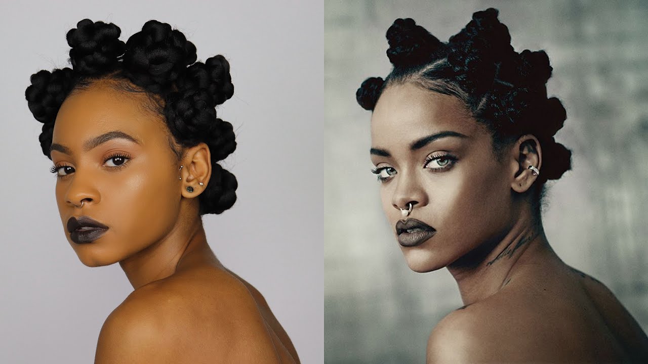 JUMBO BANTU KNOTS on Short Hair (VERY EASY)