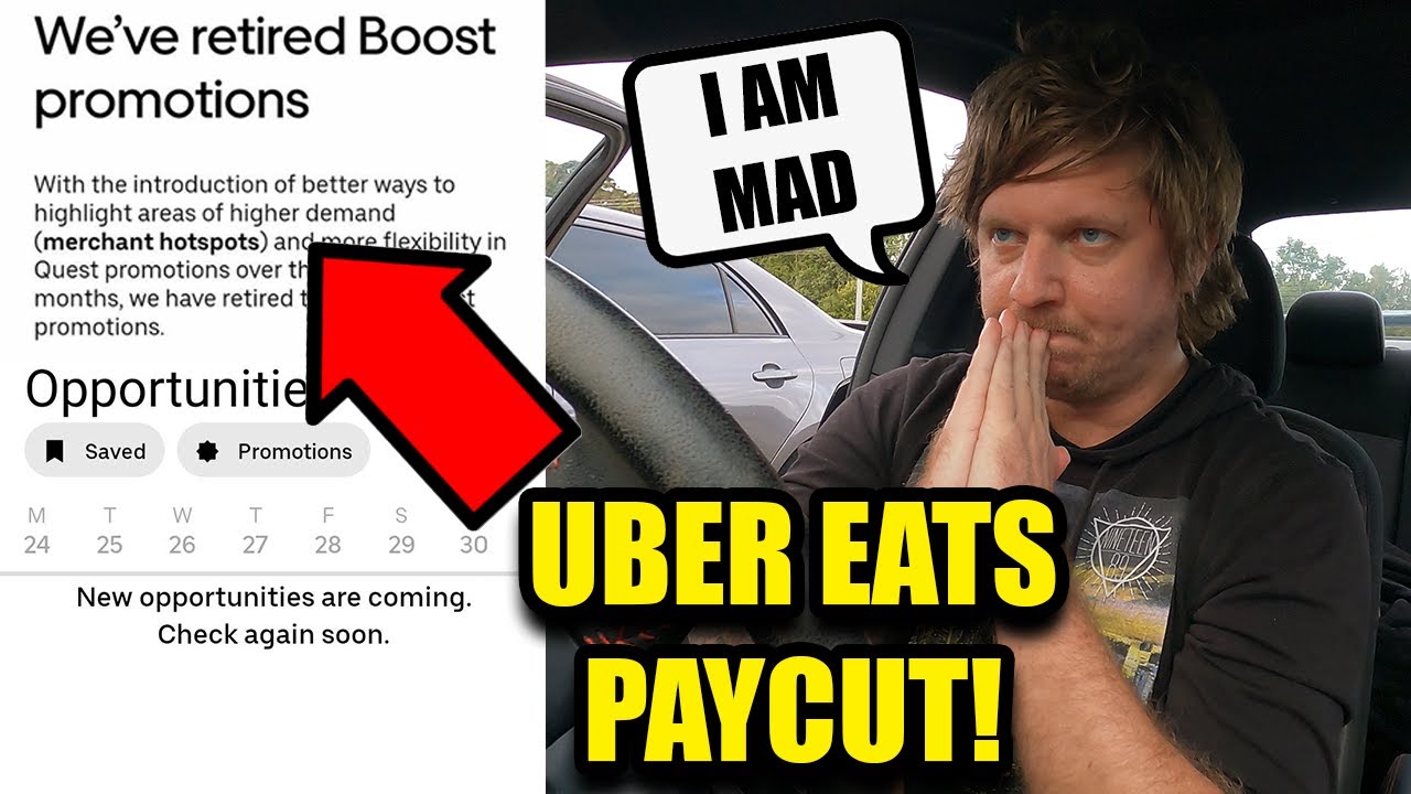I Am FURIOUS at Uber Eats - Boost Promotions Removed