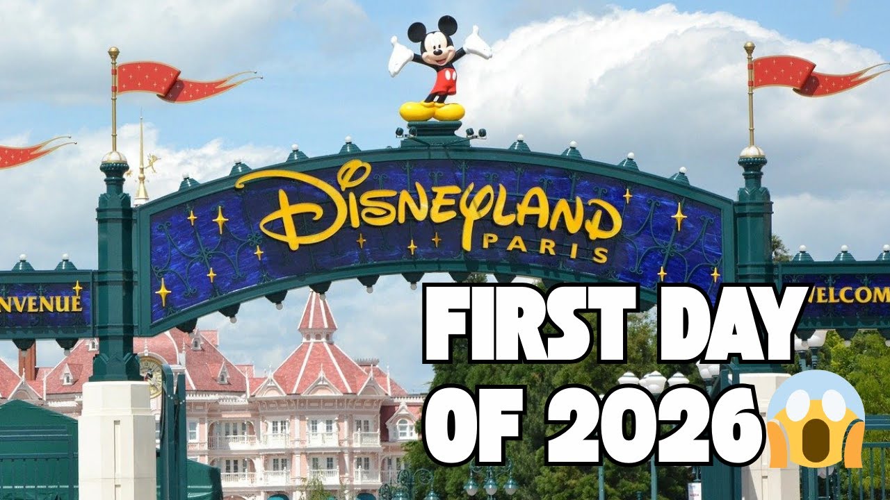 ❤️ The FIRST DAY of 2026 at Disneyland Paris. Here’s How BUSY It Really Was.