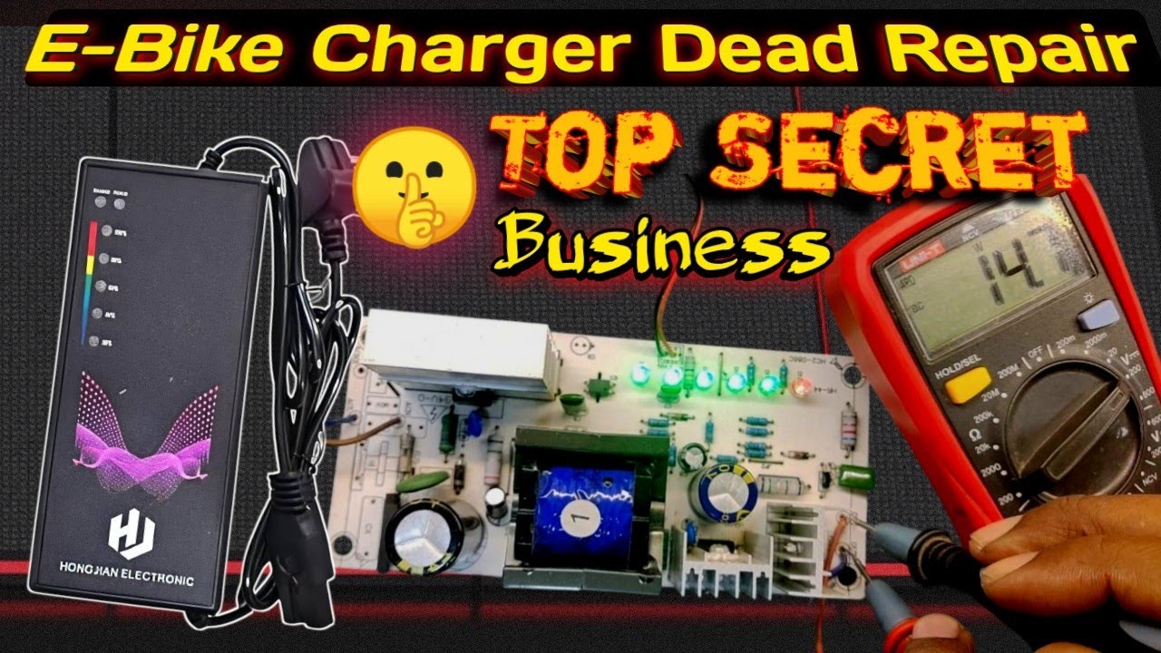 E-Bike Charger Repair | Bina Battery Lagaye Input Bypass Secret Method | By @MobileDoctorMIJANUR