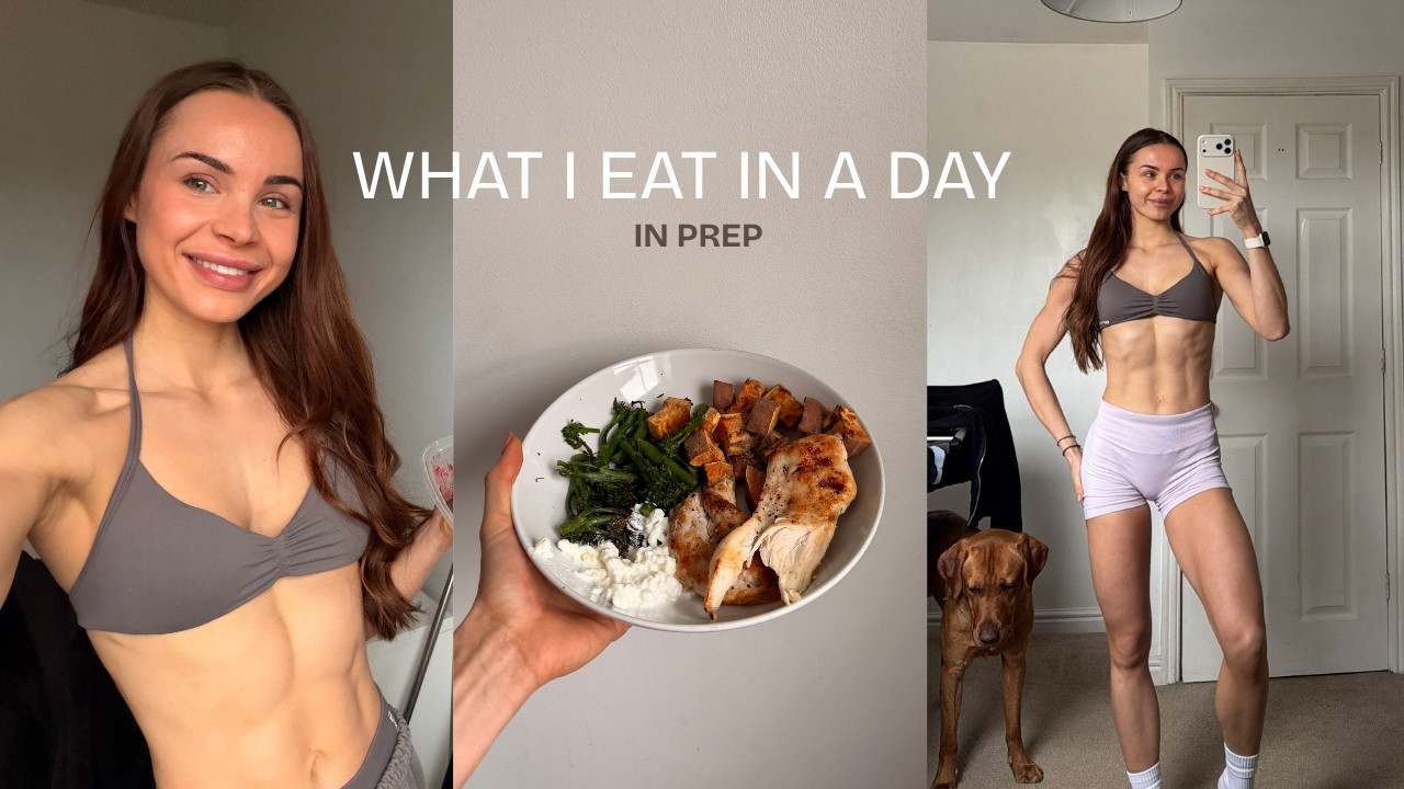 WHAT I EAT IN A DAY IN PREP | 5 WEEKS LEFT