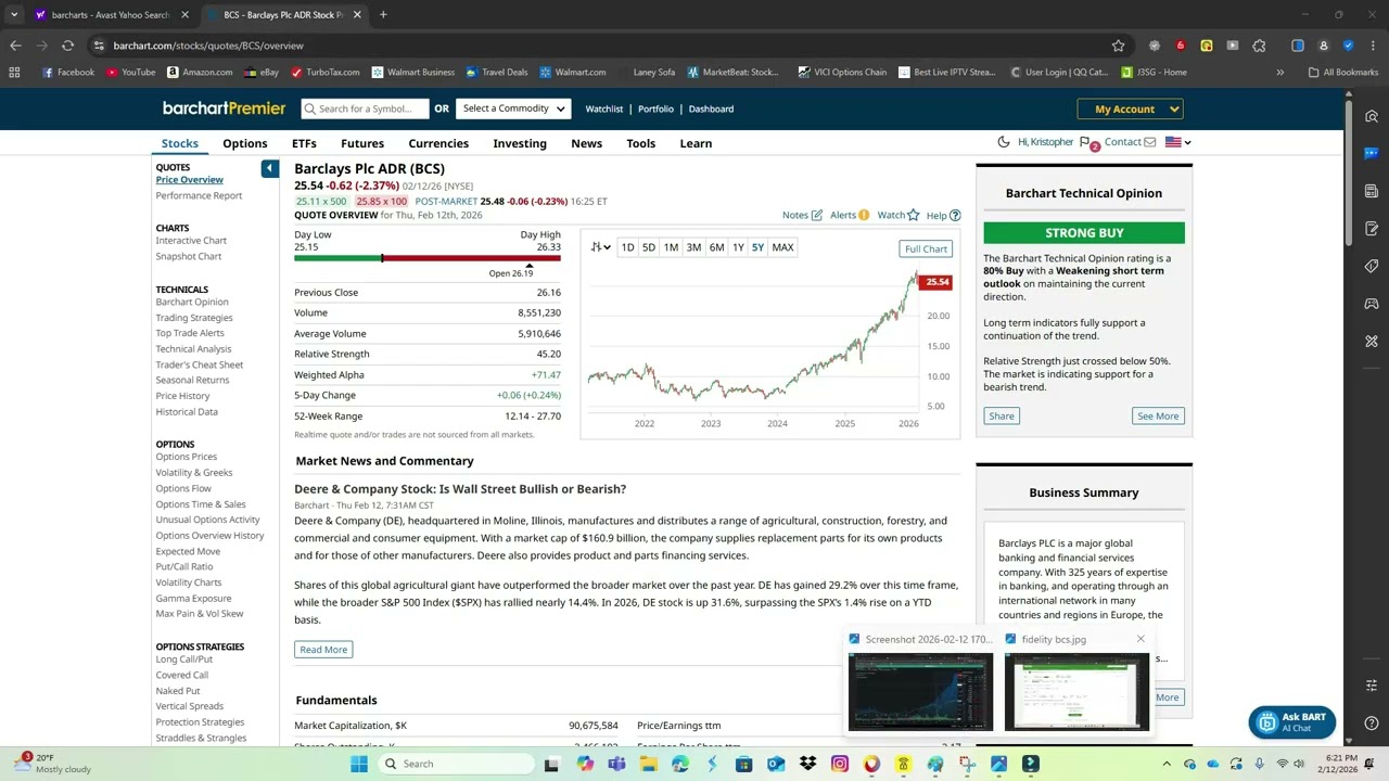 Barclays $BCS Buy Write