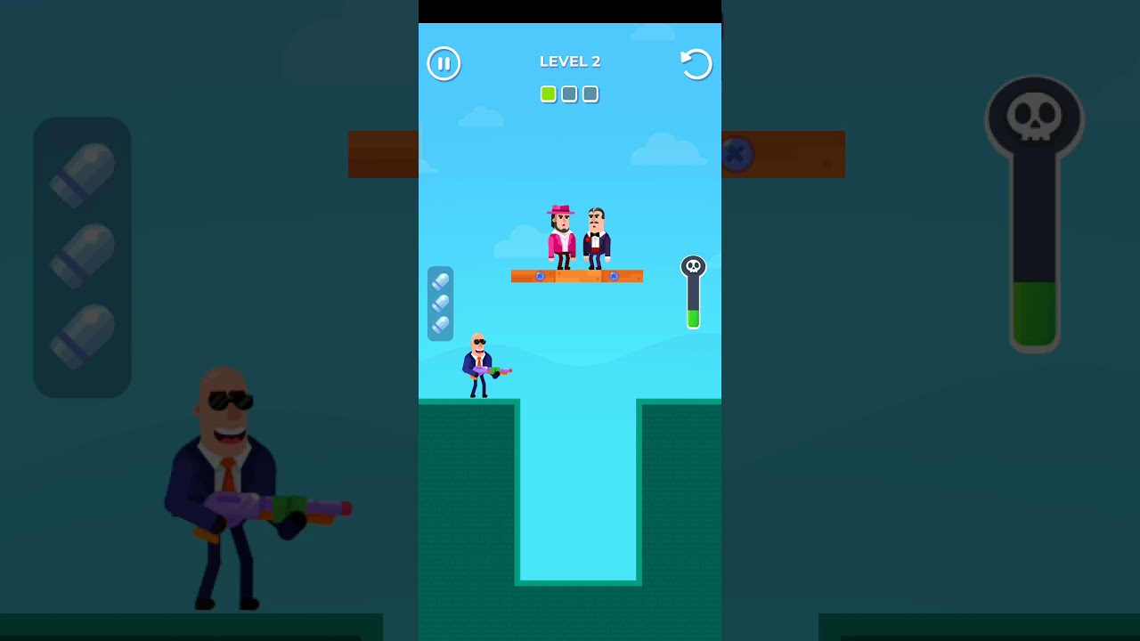 Hitmasters Shotgun Mode Level 2 Walkthrough