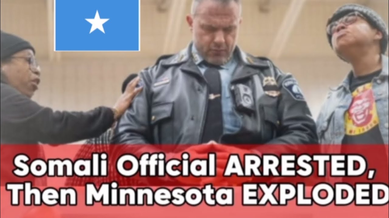 SOMALI OFFICIAL ARRESTED, MINNESOTA EXPLODED #somalinews#minnesota
