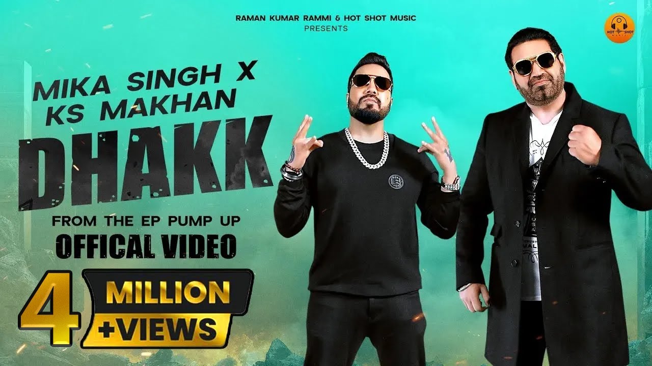 DHAKK (Official Video) : Mika Singh | KS Makhan | Punjabi songs 2025|Latest Bollywood Songs 2025