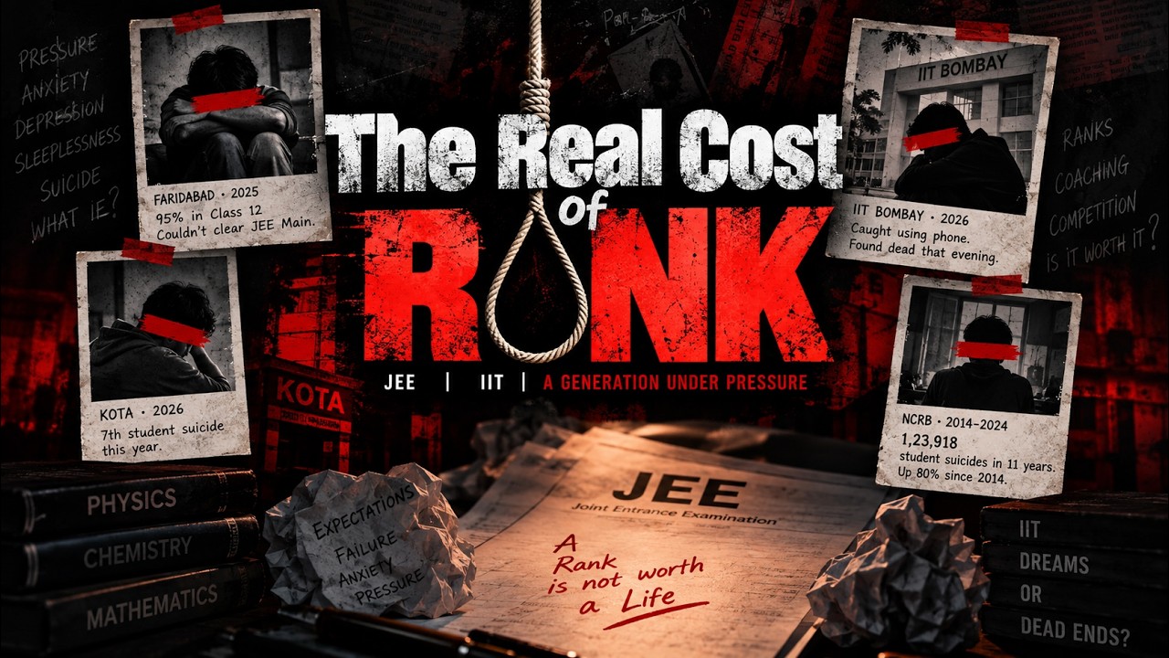 JEE & IIT Pressure: The Real Cost of Getting a Rank | IIT Bombay Suicide