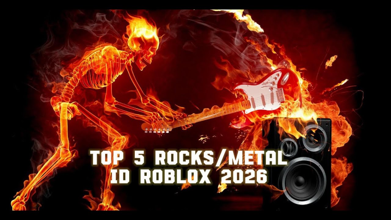 MÚSICA ID ROBLOX DE ROCK/METAL 2026 ATUALIZADO!! #2026 #id #rock #metallica #music #roblox #viral