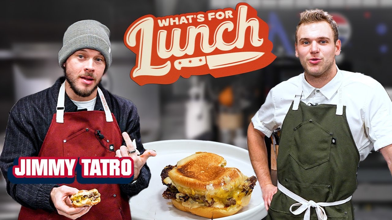 Jimmy Tatro Share's His Experience In The Industry Over A Delicious Smash Burger | What's For Lunch