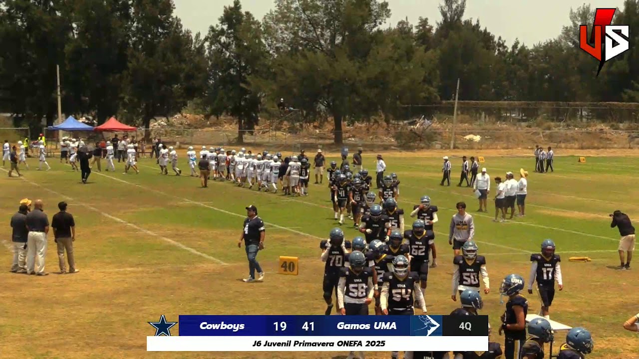 Cowboys Lomas Verdes vs Gamos UMA J6 Juvenil Primavera ONEFA 2025